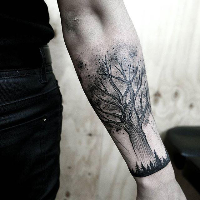 tatuaggio albero  15
